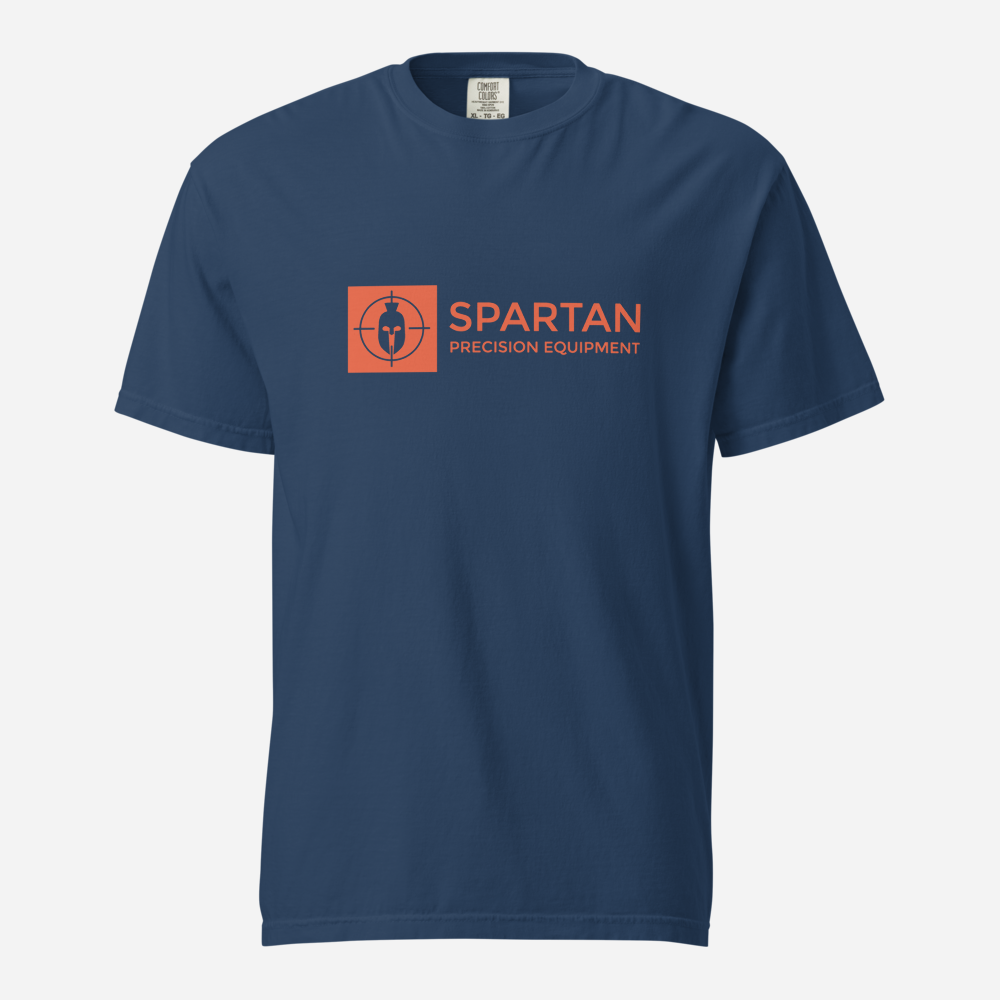 Spartan Orange Box Logo T-Shirt