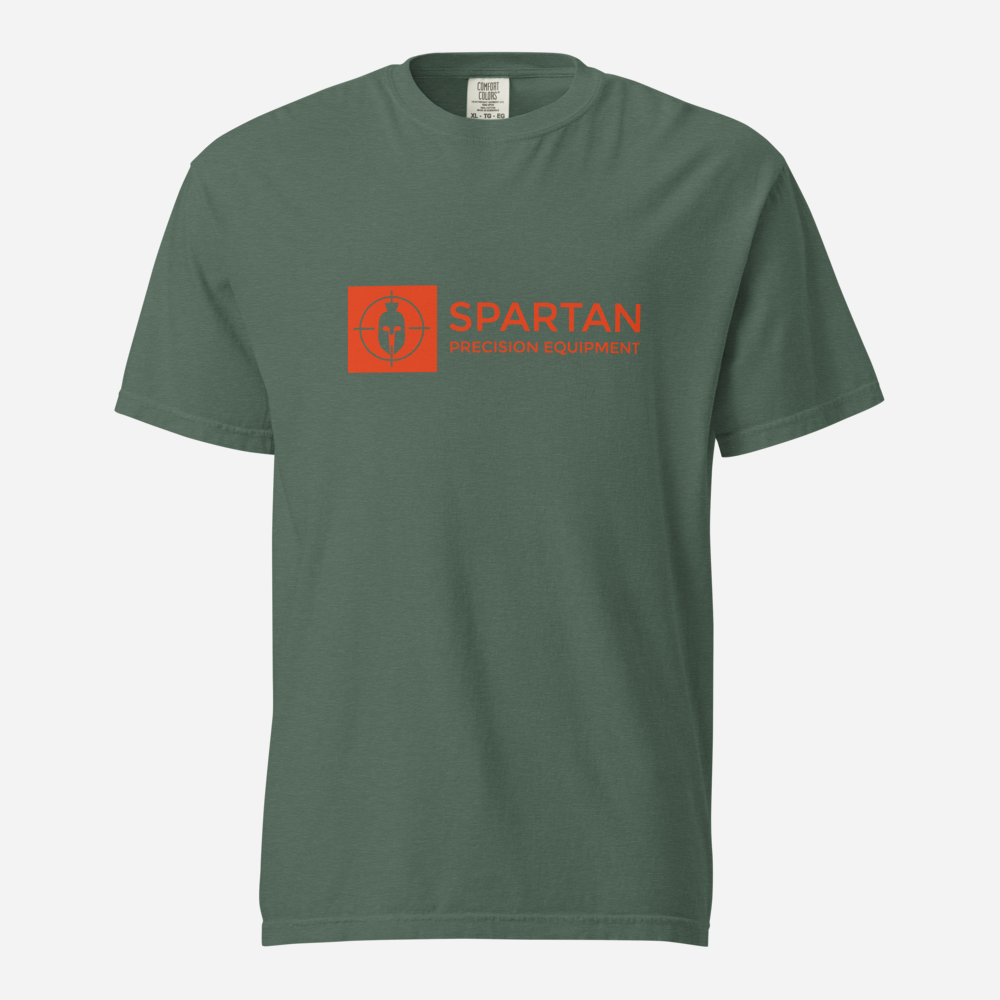 Spartan Orange Box Logo T-Shirt