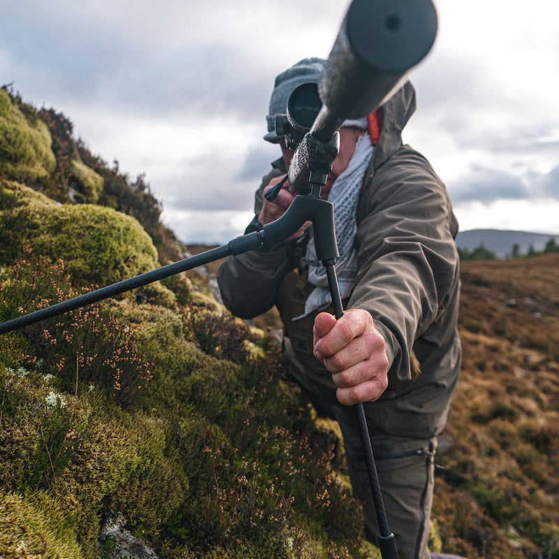 Springbuck Target Shooting SpringBok Bipod - Solid Seated Shooting Positions in Seconds
