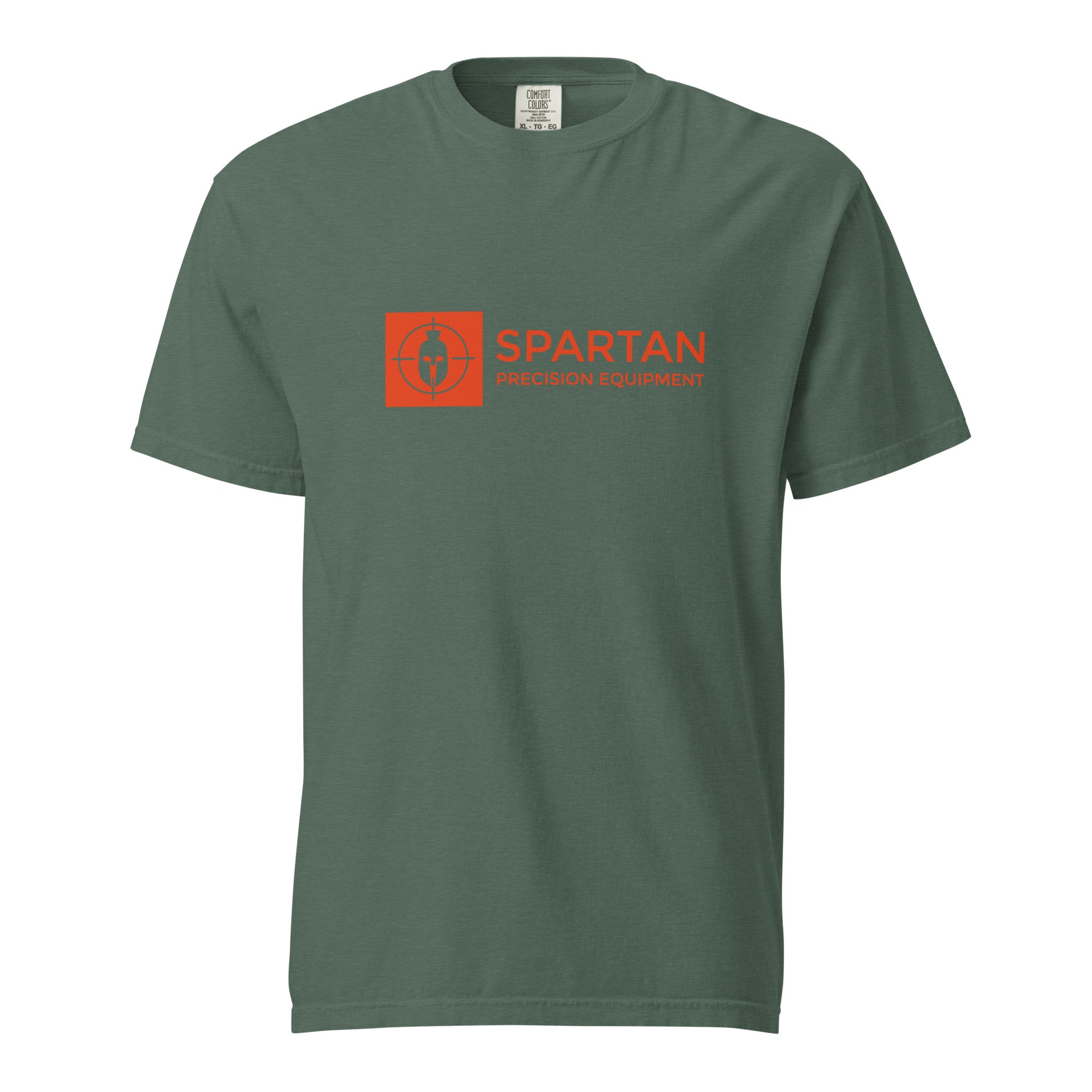 Spartan Orange Box Logo T-Shirt