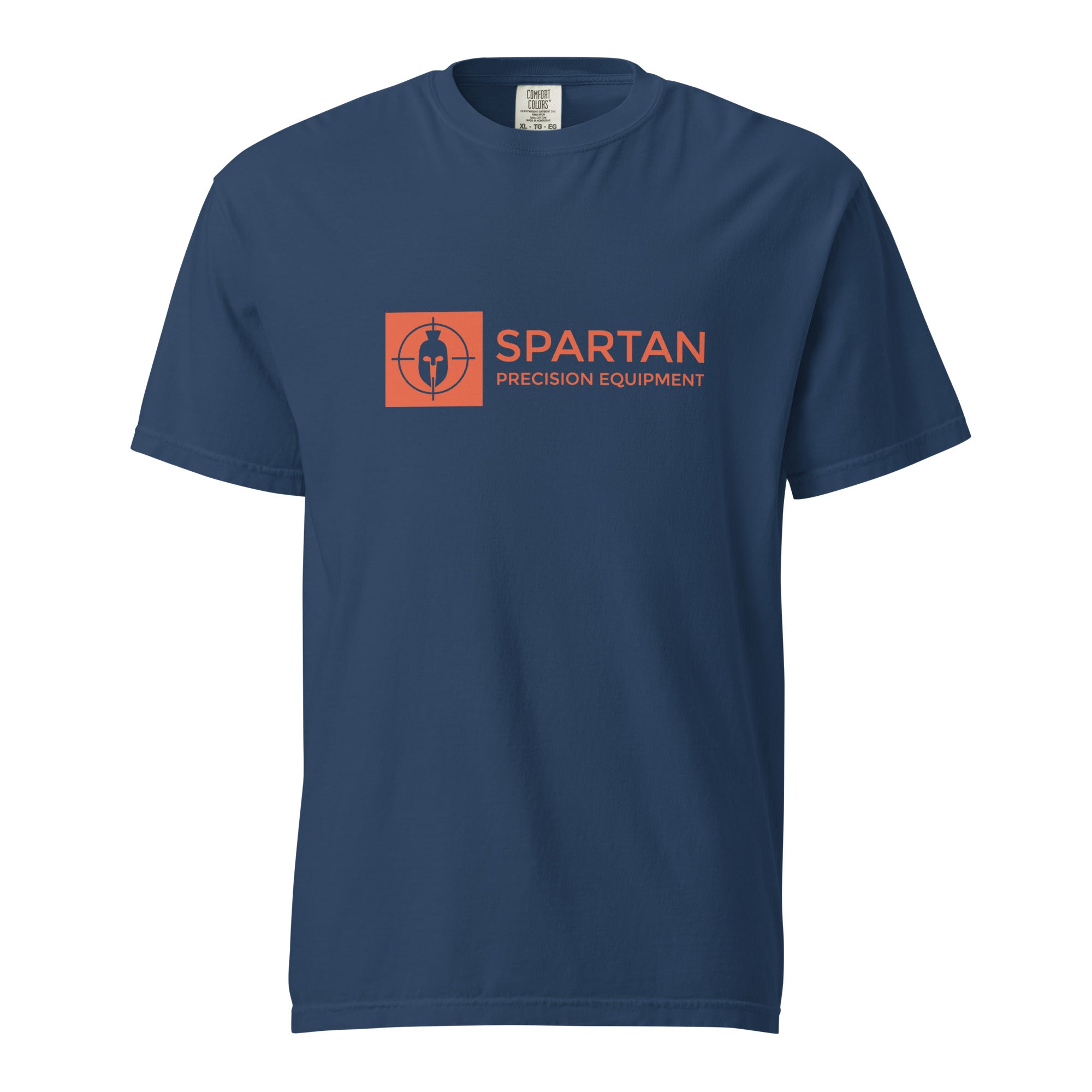 Spartan Orange Box Logo T-Shirt